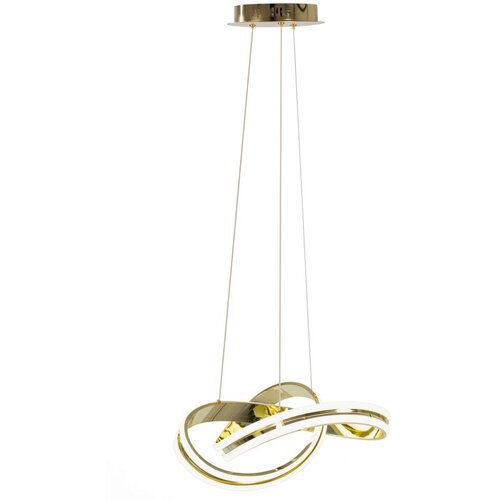Toolight moderna led stropna svjetiljka + pilot App818-CP zlato Slike