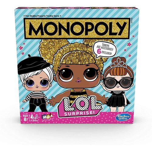  Namizna družabna igra Monopoly L.O.L. Surprise Hasbro Cene