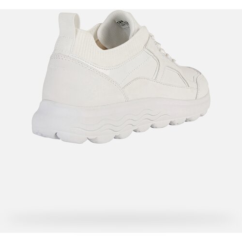 Geox White women's sneakers Spherica - Women's Cene