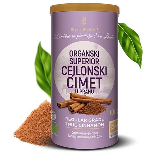 Just Superior cejlonski cimet organski js, 100g Cene