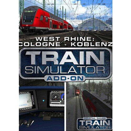 Train Simulator - West Rhine: Köln - Koblenz Route Add-On (DLC) Steam Key EUROPE Cene