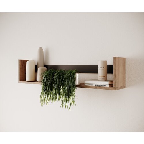 ADRK Furniture Visoka zidna polica ARIA, hrast Artisan - HRAST ARTISAN Cijene