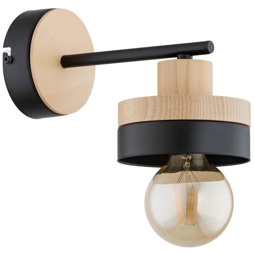  Zidna lampa LARSO 1xE27/15W/230V crna/bež Cene