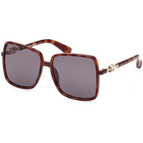 Max Mara MM0064-H 52A ONE SIZE (58) Havana/Siva Cene