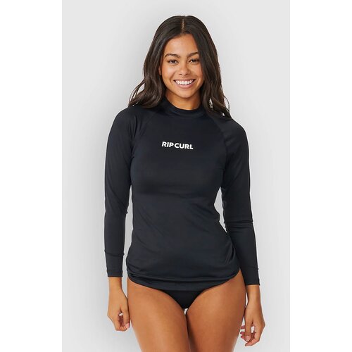 Rip Curl Classic Surf UPF Longsleeve Rash Guard black Cene