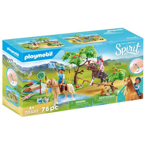 Playmobil tekmovanje ob reki 70330 - spirit Cene