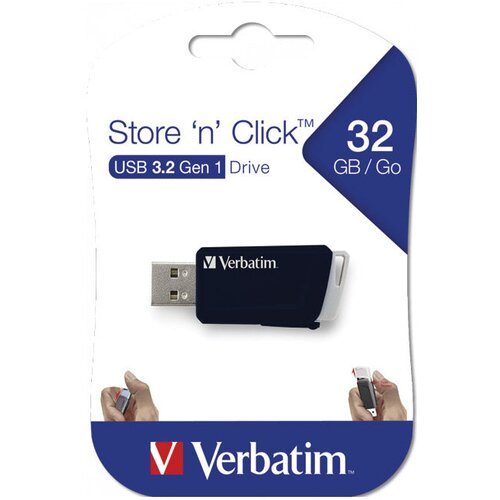  MEMORIJA USB 32GB 3.0 STORE&APOS;N&APOS;CLICK VERBATIM 49307 CRNI BLISTER Cijene