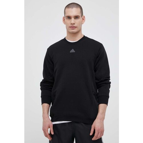 Adidas Pulover mo&amp;scaron;ka, črna barva Slike