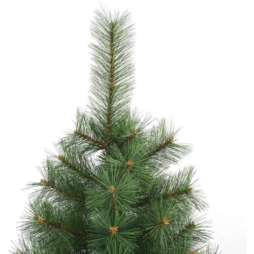 VidaXL Umjetno božićno drvce s stalakom Zelena 120 cm PE i PVC Slike
