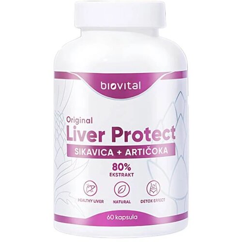 Biovital dodatak ishrani liver protect, 60 kapsula Cene