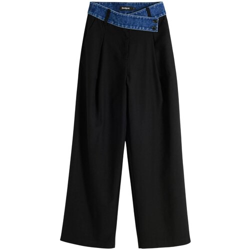 Desigual PANT_DENIMWAIST 25WWPW03 Crna Slike