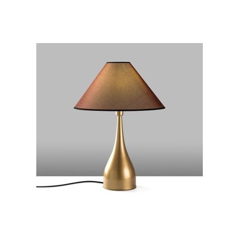 Opviq Stona lampa Luna-15274, 50x50x68 cm, IP20, Smeđe-zlatna boja Slike