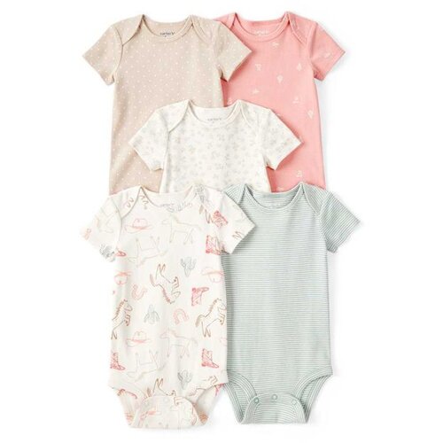 Carter's bodi za bebe devojčice - set od 5 kom. Cene