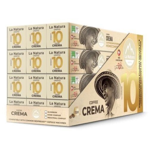La_Natura_Lifestyle la natura lifestyle kafa crema 12x10 kapsula bag ND2 dach hk Slike