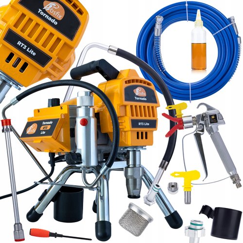 Rosfix Tornado RT3 Lite Airless Brizgalna Naprava &ndash; Brezkrtačni Motor 2000W | 3300 PSI, 2,2 L/min, (5000356538) Cene