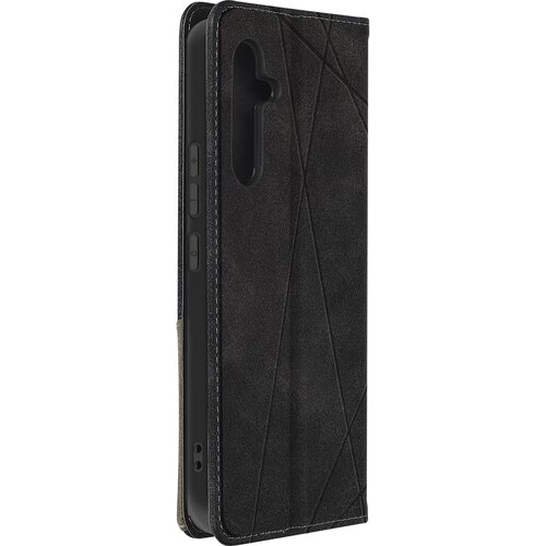 AVIZAR Ovitek denarnica za Samsung Galaxy A54 5G, Geo Collection - crn, (20834011) Cene