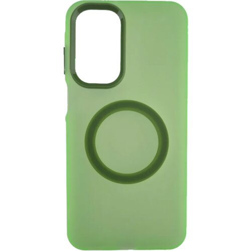  Silikonska futrola Magsafe FLURO COLOR Samsung A17 ZELENA Cene