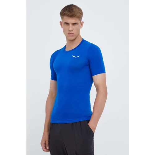 Salewa Funkcionalna kratka majica Zebru Fresh mornarsko modra barva