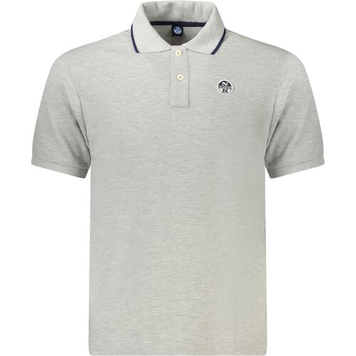 North Sails MEN&amp;amp;#39;S SHORT SLEEVE POLO GREY Slike