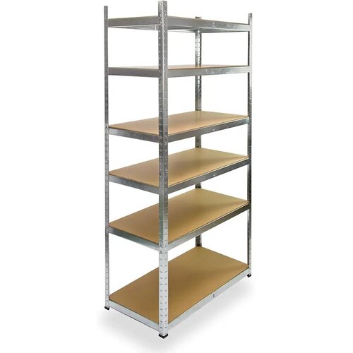 Metalna Montažna Polica 200x90x45cm &amp;Scaron;est Nivoa Slike
