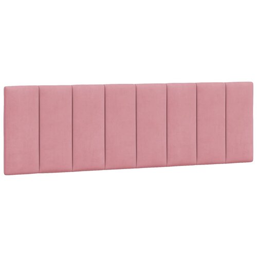 vidaXL Vzglavna stranica roza 160 cm žamet, (21054971) Cene