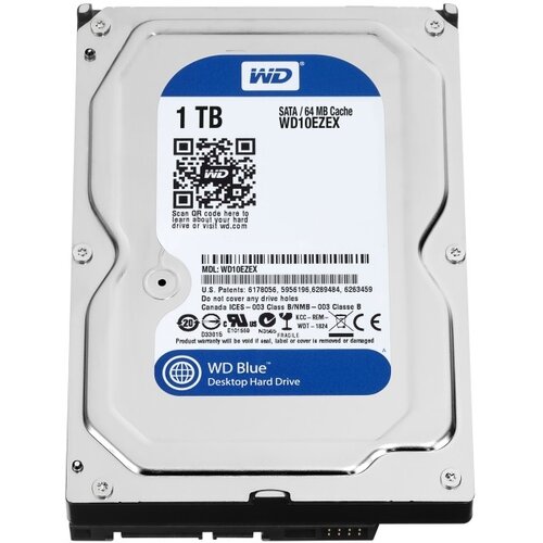 Western Digital Caviar Blue 1TB SATA3 64MB 3.5'' WD10EZEX hard disk Cene