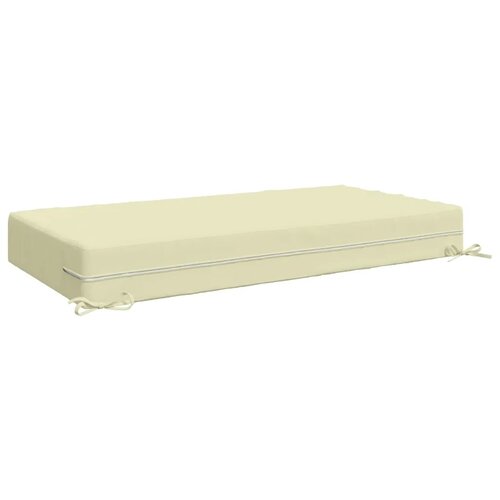  Jastuk za sjedalo SOEST 100% poliester Krem 120 x 80 x 15 cm - Krem 120 x 80 x 15 cm Poliester Slike