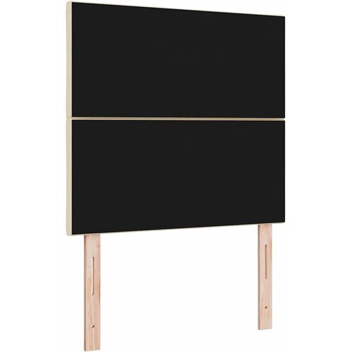  Uzglavlje Krema 100 cm tkanina Slike