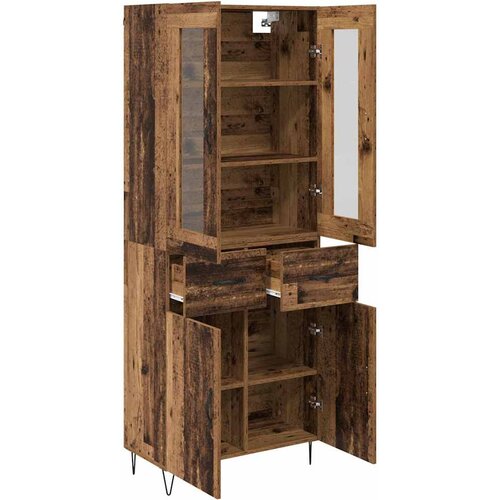  Highboard Staro drvo 69,5 x 34 x 90 cm Konstruirano drvo Slike