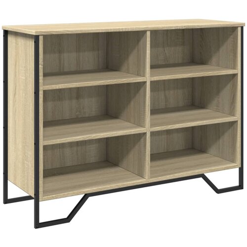 Maison Chic Komoda - Predalnik sonoma hrast 101x35,5x74,5 cm inženirski les, (21718112) Slike