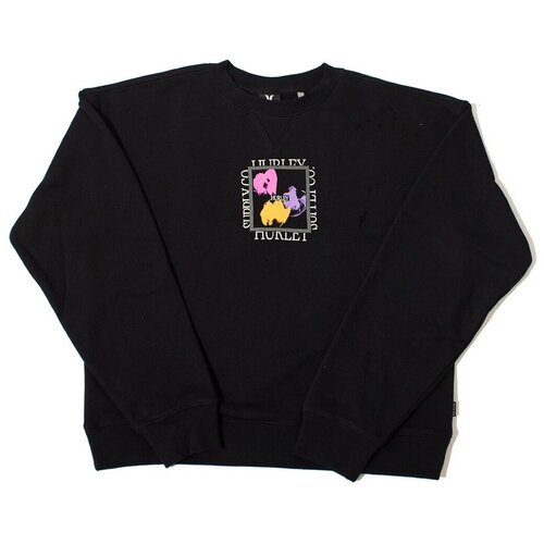 Hurley Puloverji MONO CREW Črna Slike