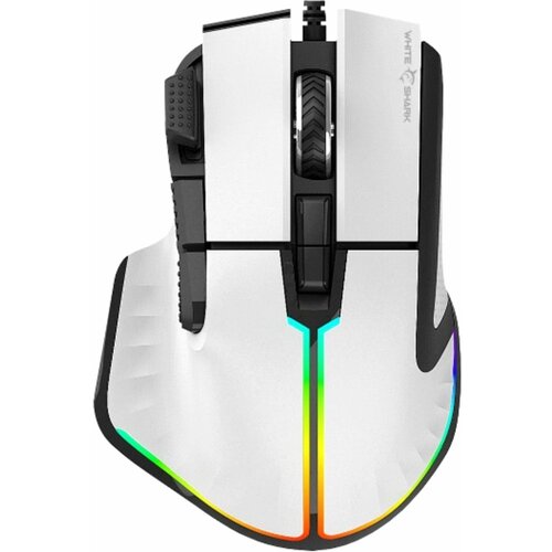White Shark gaming miš GM-9006 MARROK RGB, bijeli Cijene