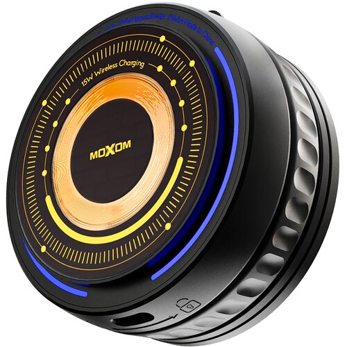  Držač za mobilni telefon Moxom MX-VS140 wireless 15W crni Slike