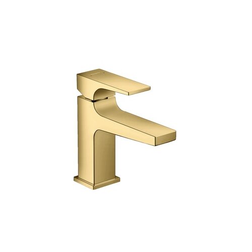 Hansgrohe Metropol 100 Polished Gold Optic Air Power EcoSmart baterija (slavina) za umivaonik sa odlivnim ventilom sifona push-open metalnim 32500990 Cene