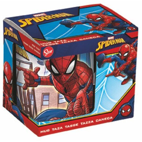 STOR Dečija keramička &amp;scaron;olja Spiderman, Crvena Slike