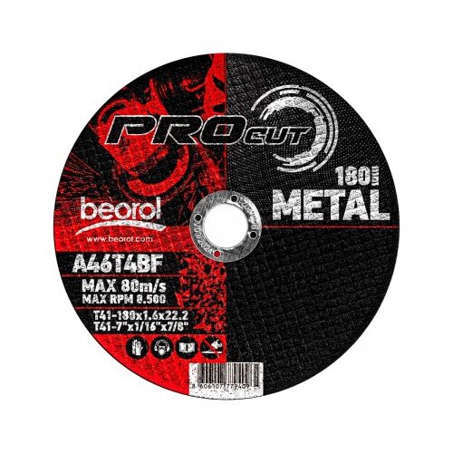 Rezna ploča za metal fi180x1.6mm procut ( RPM180X1.6 ) Slike