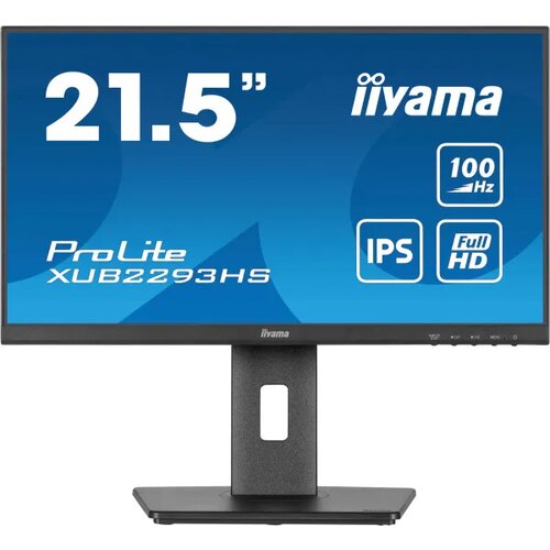 Iiyama monitor 21.5" XUB2293HS-B6 IPS 1920x1080/100Hz/1ms/HDMI/DP/zvučnici Cene