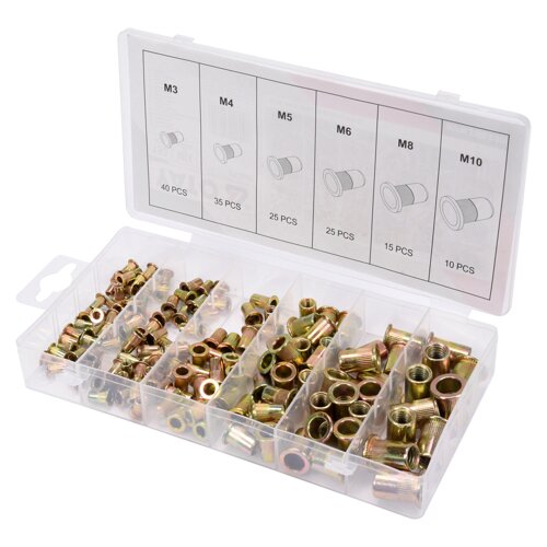 Shumee kovične matice yato steel set 150 kos. M3-M10, (21391193) Cene