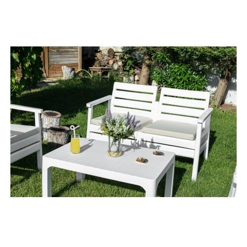 Hanah home Set baštenskog nameštaja Solemare White Cene