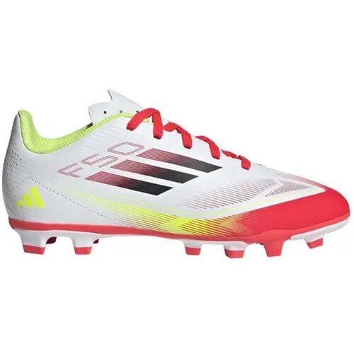 Adidas Kopačke za dečake F50 Club FG MG J, Bele Slike