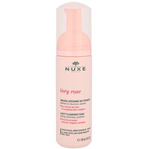Nuxe Very Rose Light nežna čistilna pena 150 ml za ženske Slike