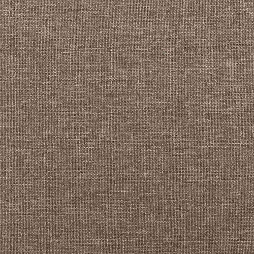  Krevet s oprugama i madracem smeđesivi 180x200 cm tkanina Slike