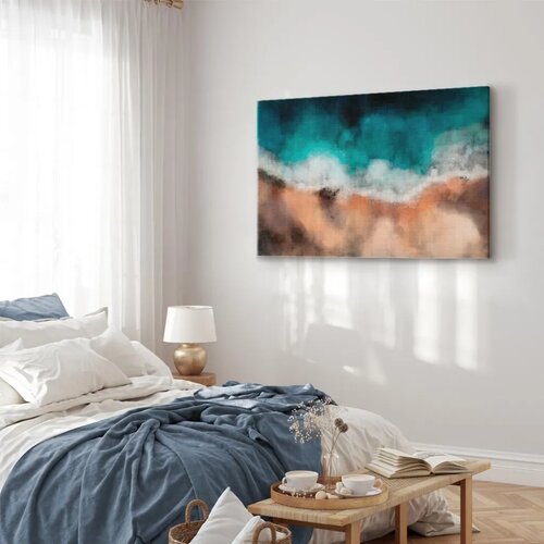  Slika - Waves in the Sand (1 Part) Wide 30x20 Premium Print Cene