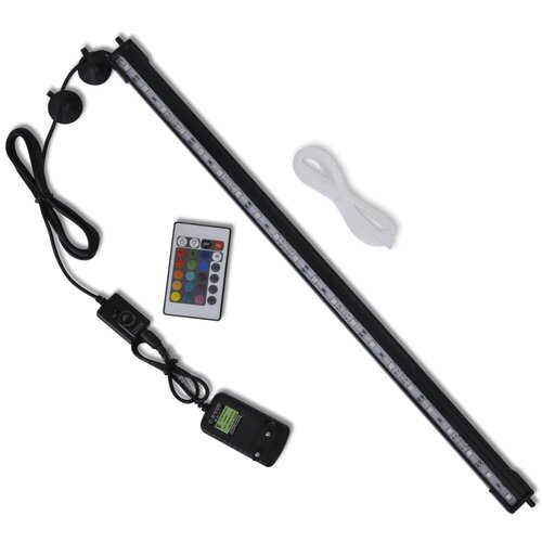 vidaXL LED Akvarijska svetilka z mehurčki RGB 56,5 cm Cene