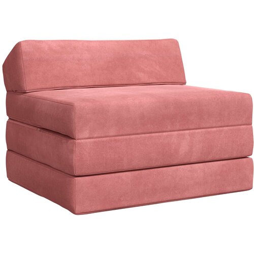 SOFA na razvlačenje Ružičasta 200 x 70 x 10 cm Baršun Cene