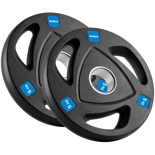 Rebel Active RBA-2113 &amp;ndash; Set olimpijskih uteži 30 kg, 14 delov, gumiran, odprtina 51 mm Slike