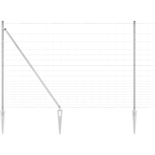 vidaXL Ograda za polja 1.6x25 m Pocinčani čelik Cene