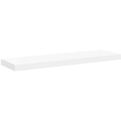  Plutajuće zidne police 4 kom bijele 80 x 23,5 x 3,8 cm MDF Slike