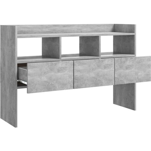 VidaXL Komoda siva boja betona 105 x 30 x 70 cm od iverice Slike