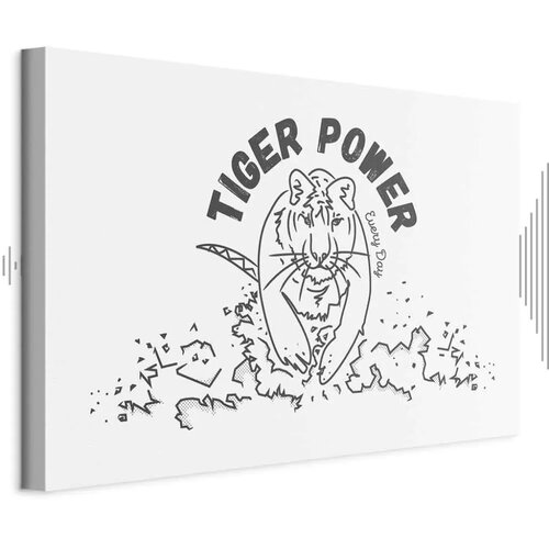  Slika - Tiger Power (1 Part) Wide 120x80 Akustična Cene